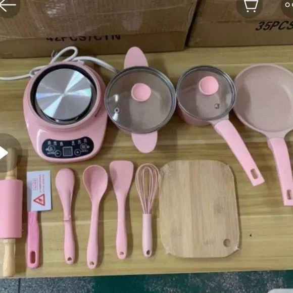 NEW Enpei Mini Kitchen Set With Real Stove - Picture 8 of 8